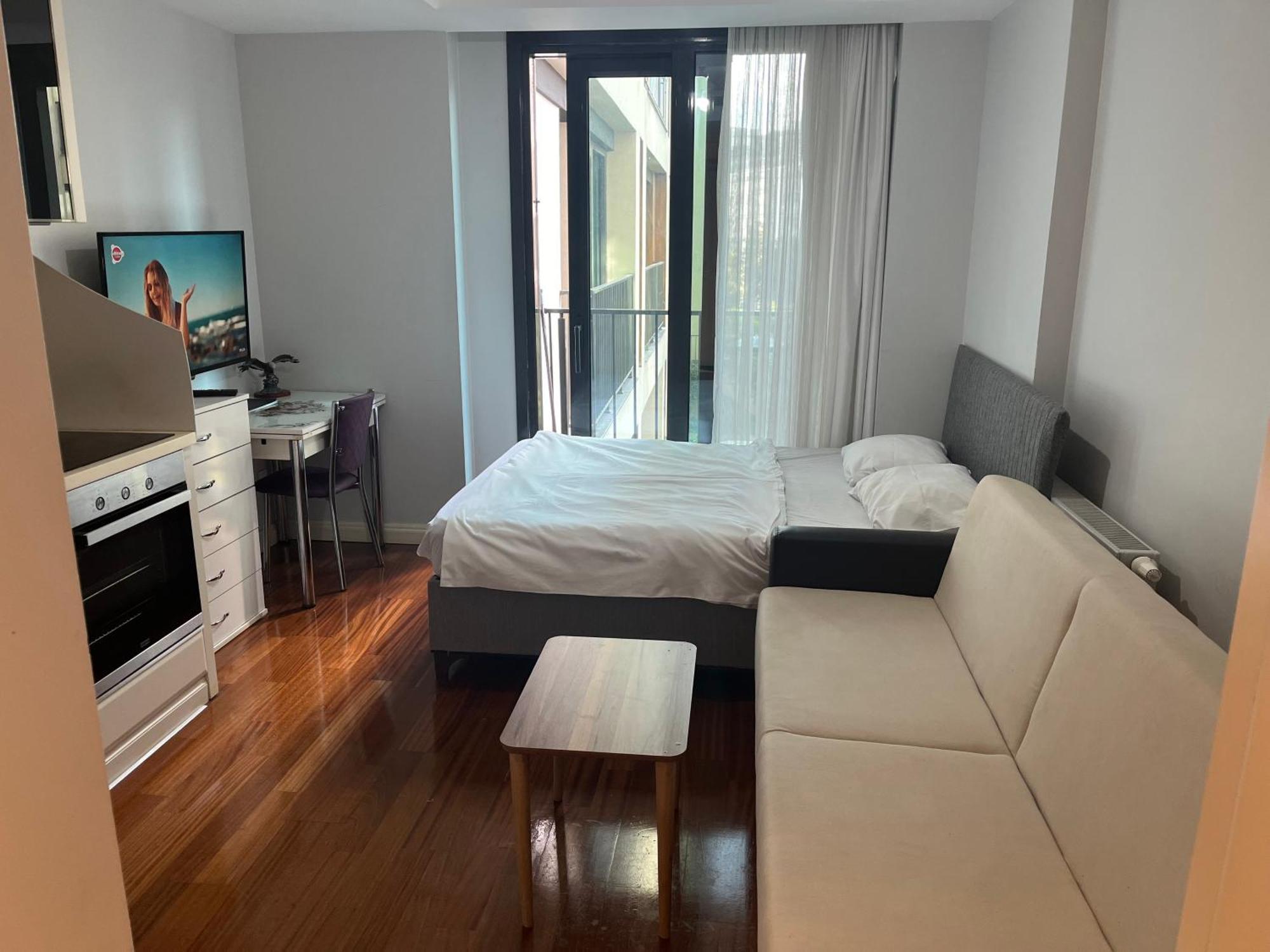 Studio Flat-One Room In Lux Residence Near Taksim-Beyoglu Istanboel Buitenkant foto